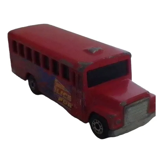 Matchbox 1985 Transporte Policial Rojo (coleccion)