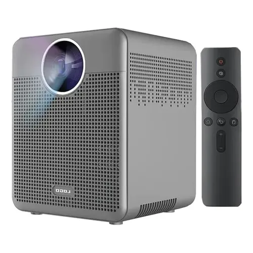 Proyector 4k Con Google Tv, Yaber K2s 1000 Ansi Wifi 6 Sound Negro