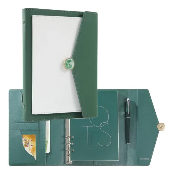 Traasextra A5 Binder Flow-hoj De Hojas Sueltas Organizador Y