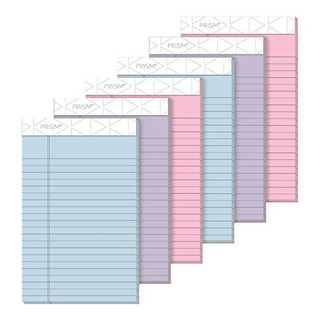 Tops Prism + Blocs De Notas, 5x 8, Perforado, Gobernado Jr. Tops Prism + Blocs De Notas, 5x 8, Perforado, Gobernado Jr.