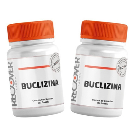 2x Buclizina 25mg - 60 Cápsulas 2x Buclizina 25mg - 60 Cápsulas