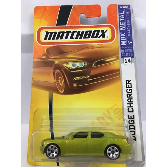 Matchbox Dodge Charger 2008 Hw Carritos 1/64 Nuevo Original