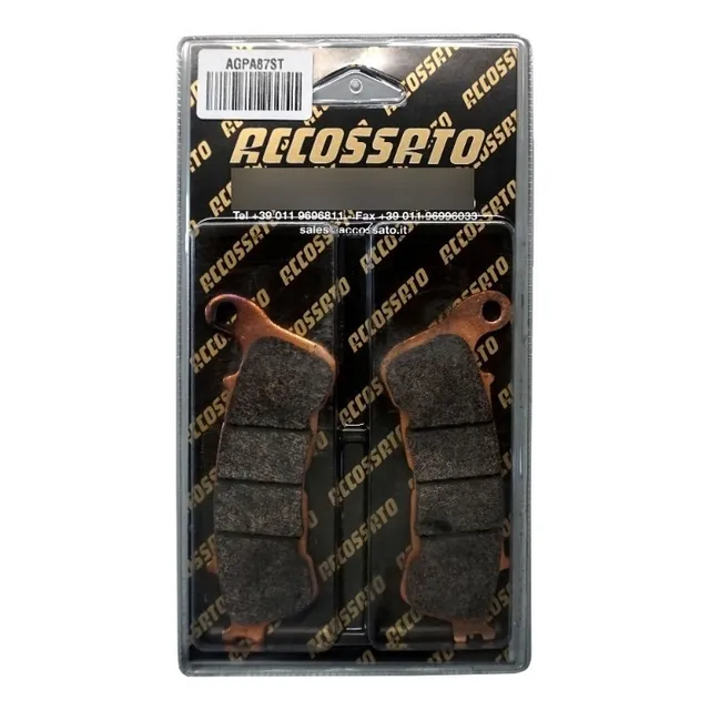 Pastilla Delantera Accossato Honda 250 Cbr R Abs Nissin Cal.