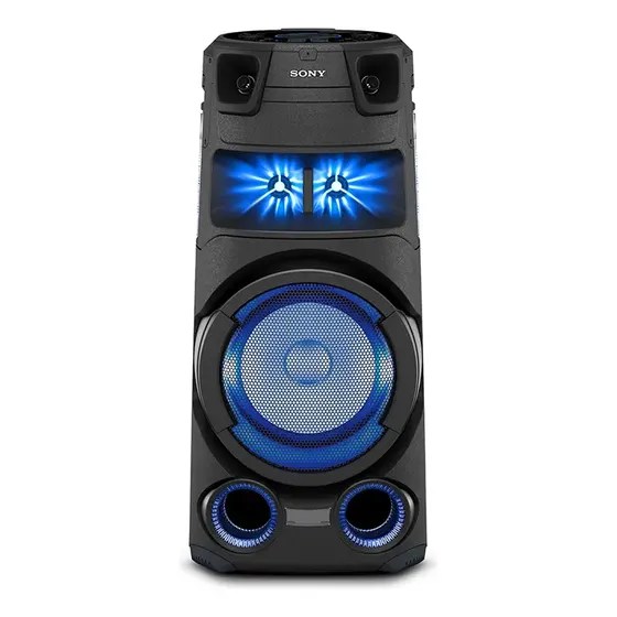 Minicomponente Sony MHC-V73D negro con bluetooth - | Cuotas sin interés