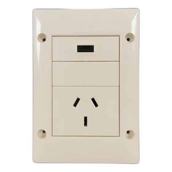 Caja Exterior Cambre Piso Pared 4264 Toma 6904 + Usb 6957