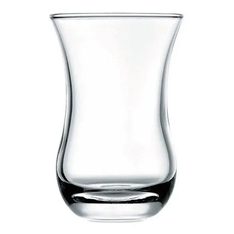 Set 6 Tazas Te Pasabahce Ince Belli Sin Asa Cristal Turc 29v
