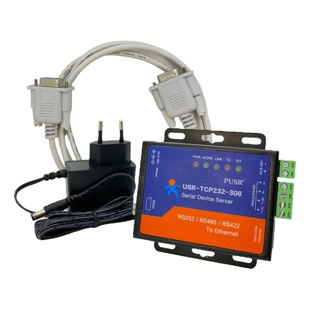 Usr-tcp232-306 Conversores Ethernet Rs422/rs232/rs485 Dns