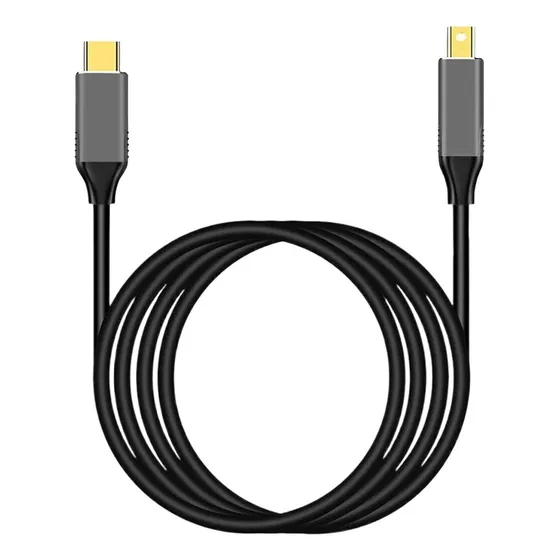 Cabo Usb C Para Mini Displayport Usb Tipo C Thunderbolt 3 Pa