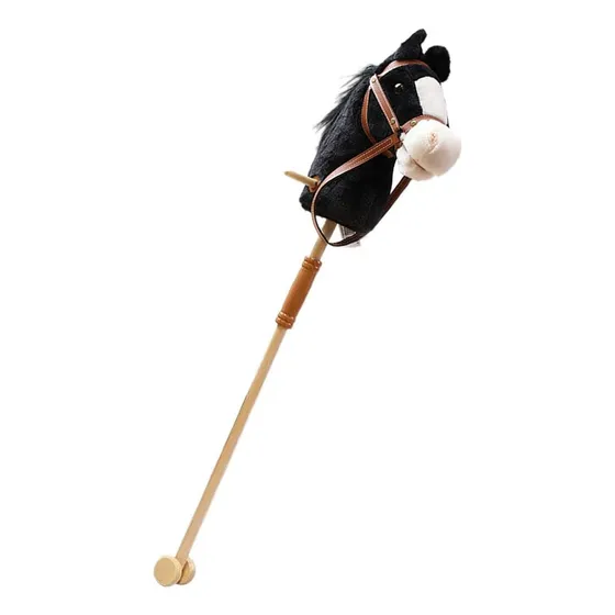 * Juguete De Montar Con Palos Caballo De Madera Con Palo