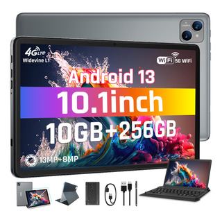 Tablet 10.1 Hd Android 13 10gb+256gb Ram C/ Teclado Pen Fund Tablet 10.1 Hd Android 13 10gb+256gb Ram C/ Teclado Pen Fund