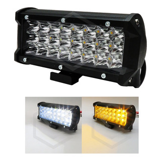 Faro Barra 48 Hiper Led Aux Bicolor Fijo Estrobo 6'' 12-24v Faro Barra 48 Hiper Led Aux Bicolor Fijo Estrobo 6'' 12-24v