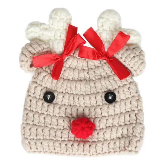 Gorro De Punto Para Bebes Ypser, Tejido A Ganchillo Con A...