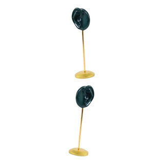 2 Piezas De Resina En Forma De Oreja Soporte De Exhibición 2 Piezas De Resina En Forma De Oreja Soporte De Exhibición