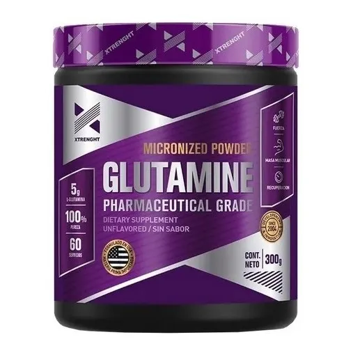 Glutamina Micronizada Sin Sabor 300g - Xtrenght