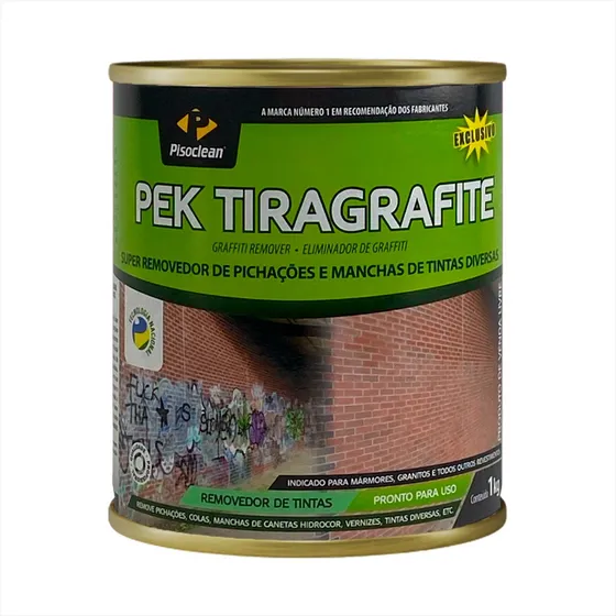 Tira Grafite 1kg Super Remove Pichações E Mancha De Tinta