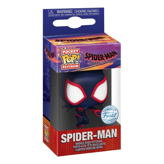 Llavero Funko Pop Pocket Llavero Marvel Spider-man Miles