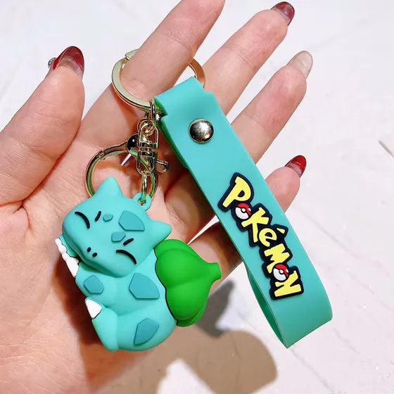 Llavero Figura Bulbasaur Durmiendo Pokemon