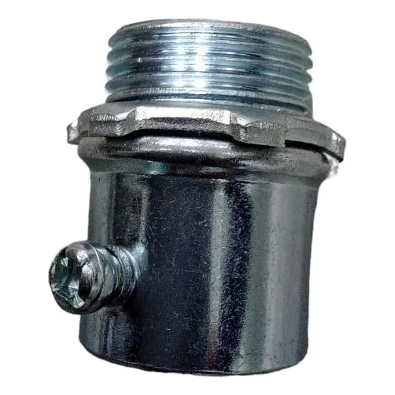 Conectores Galvanizado Emt/ Set X 10 Pzas / 3/4 Pulgadas