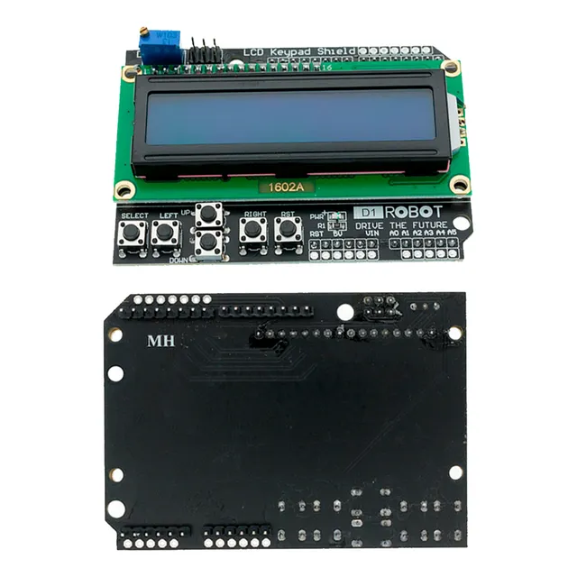 Pantala Lcd 16x02 Con Teclado Compatible Arduino/ Raspberry