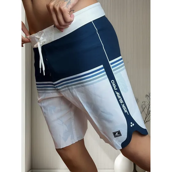 Bermuda De Água Boardshort Jisk Surf Treino Elastano