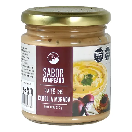 Paté De Cebolla Morada 215g - Sabor Pampeano