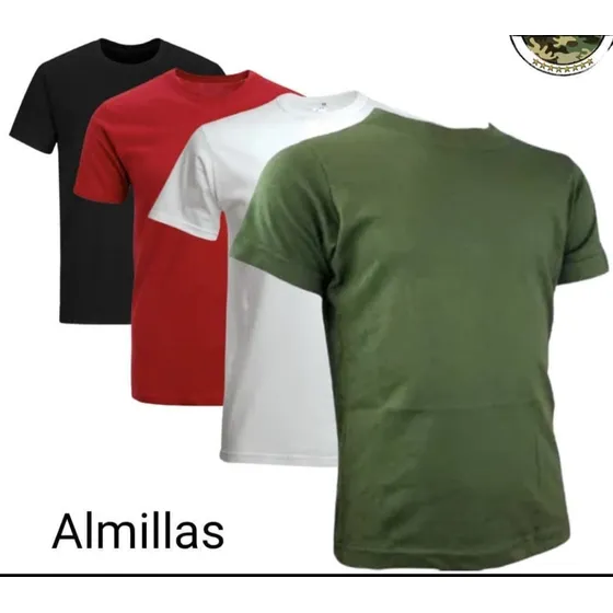 Franela De Caballeros (almilla Militar) Unicolor