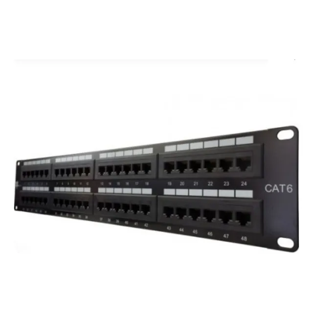 Patch Panel Rj-45 De 48 Puertos Categoria 6 Dixon