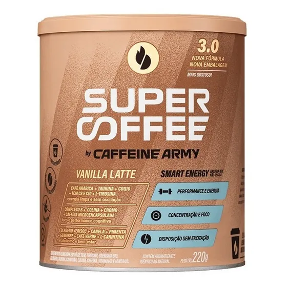 Super Coffee Café Termogênico 220g - Caffeine Army