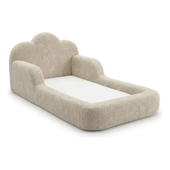 Cama Montessori Infantil Sonhos One Solteiro Bege