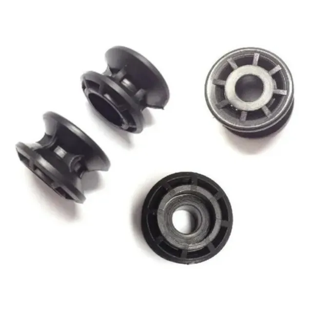Rueda Corredera Asiento Fiat Uno Fire Plastica Kit X4