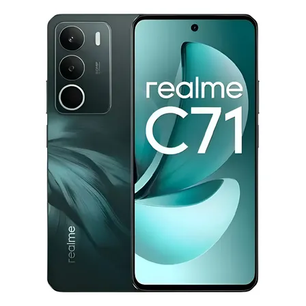 Smartphone Realme C71 8gb 256gb Dual Sim Nfc Cor Verde-escuro
