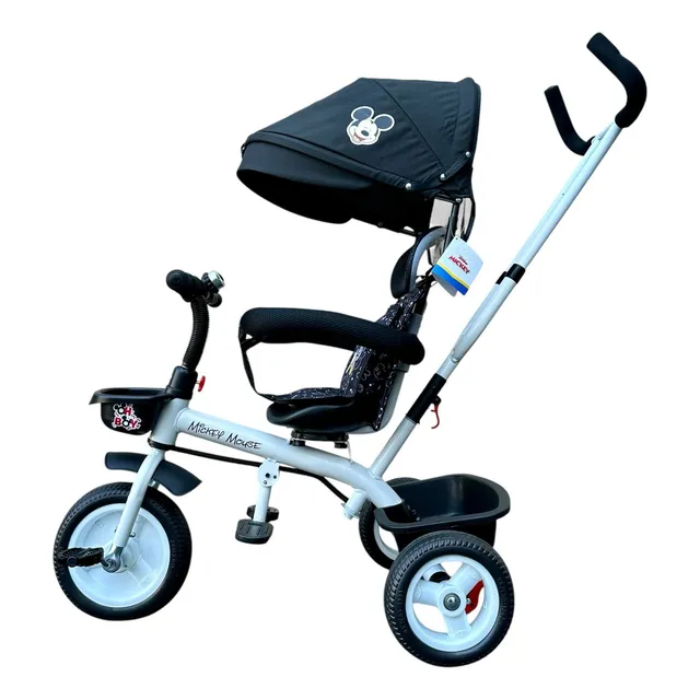 Triciclo Disney Con Asiento Giratorio Y Manija Direccional