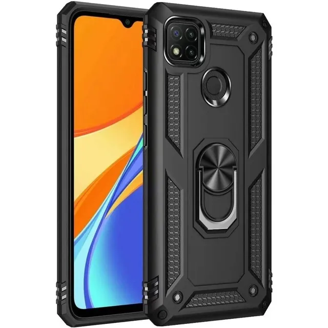 Funda Uso Rudo Anillo Magnetico Para Xiaomi