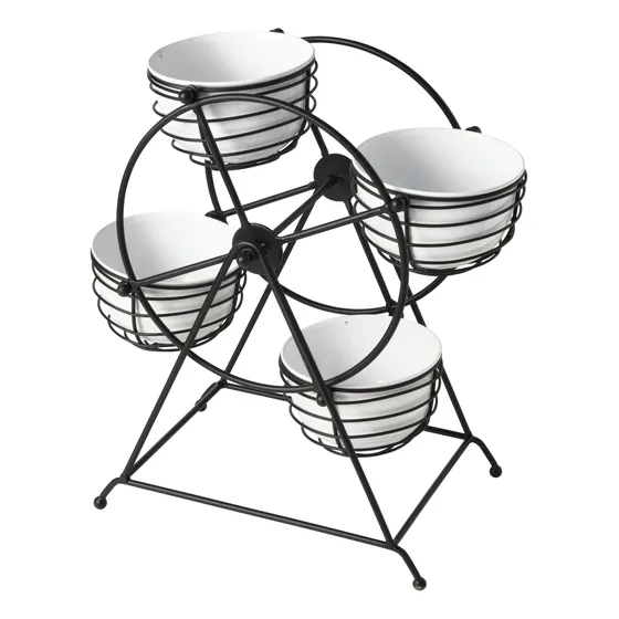Gourmet Basics By Mikasa Ferris Wheel Juego Tazon Inmersion