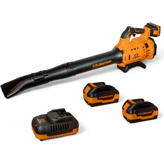 Soplador Inalámbrico 18v Lusqtoff Spl13-8bk Color Naranja
