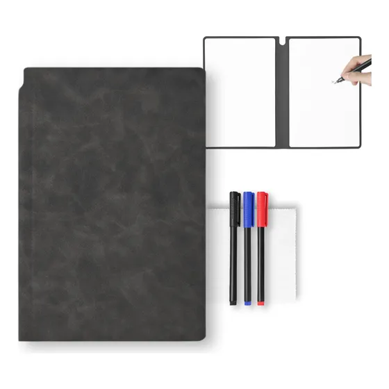 Cuaderno Inteligente Reutilizable C/ Borrador Y 3 Marcadores