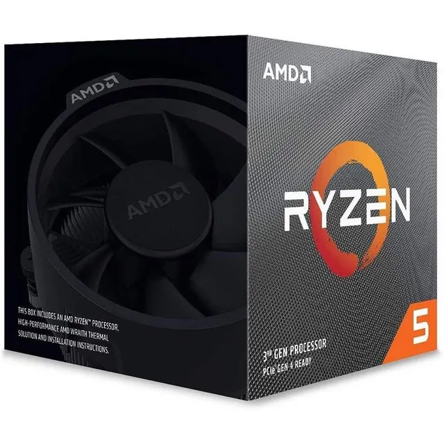 Amd Ryzen 5 3600x 6-core, 12-thread Unlocked Desktop Proc...
