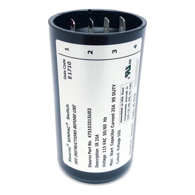 Catalogo Interruptor Stearns Sinpac Ir-25-165 Parte Pieza