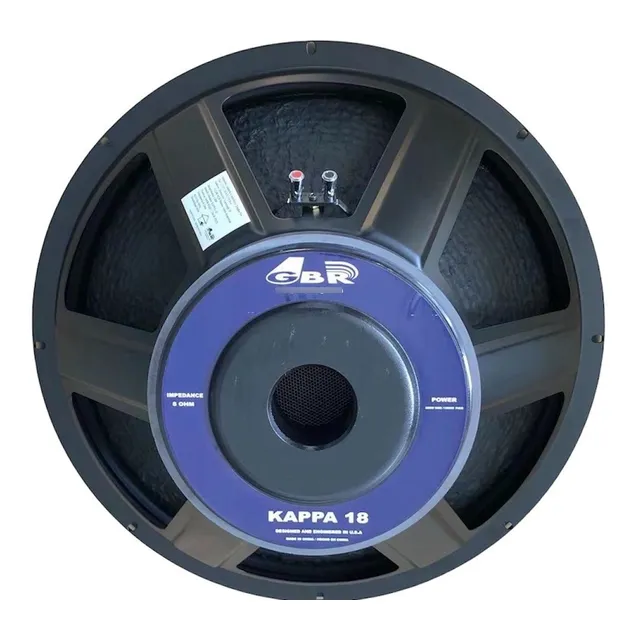 Woofer 18 Pulgadas 1200w Parlante Gbr Kappa18 Graves