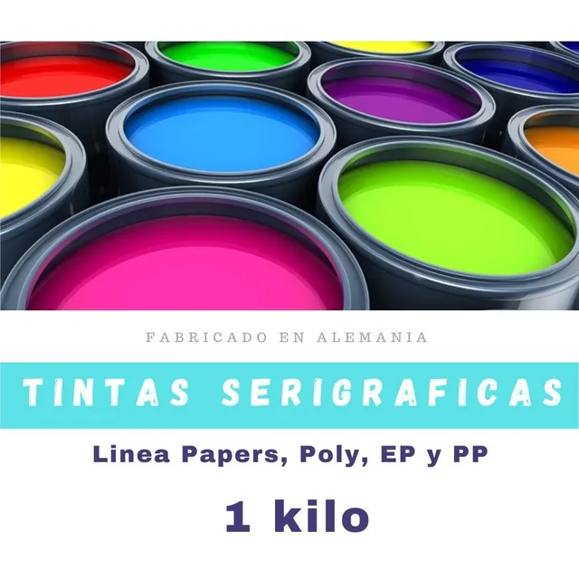 Tinta Para Percalina, Bolsas Kraft, Cartón, Papel Y Madera 