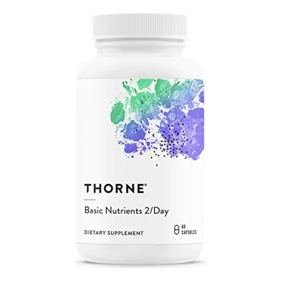 Thorne Basic Nutrients 2 Veces Al Día: Todos Los Días
