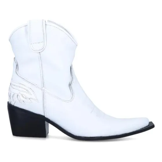 Bota Texana 100% Cuero Para Dama - Kiko´s - Modelo:madelline