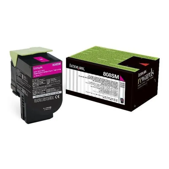 Tóner magenta 19262 para Lexmark 80c8sm0