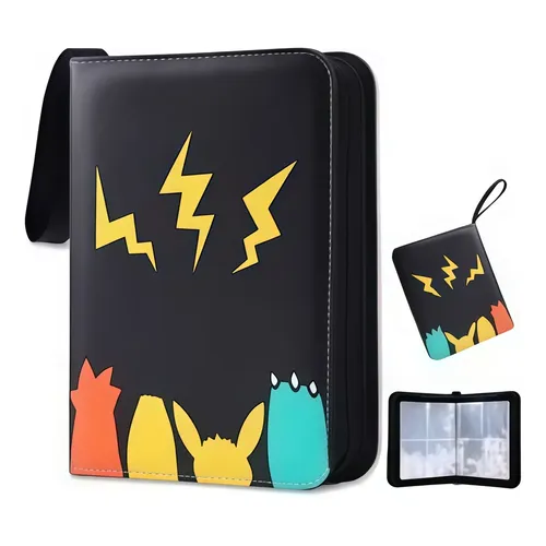 Álbum Pokémon 540 Cartas Organiza Coleção Fácil Transporte Protege