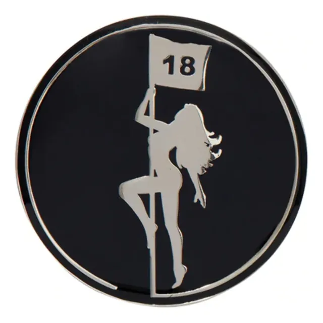 Arcador Bola Naked Lady Clip Para Sombrero
