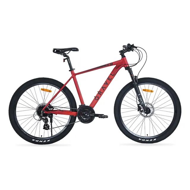 Bicicleta Gravel Andes Mtb De Montaña R29 24v Shimano Altus Color Rojo Tamaño del cuadro M