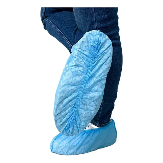 Cubrezapato Desechable Con Antiderrapante Demeva 100 Pz