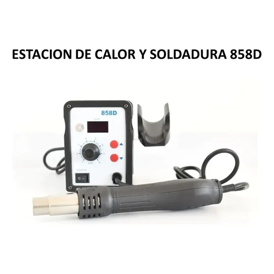 Estacion De Calor Y Soldadura 858d