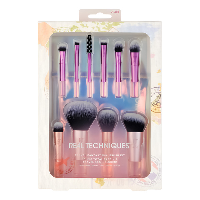 Kit De Pincéis Real Techniques Travel Fantasy Mini Brush Kit De Pincéis Real Techniques Travel Fantasy Mini Brush