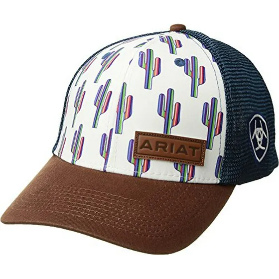 Gorra De Malla Con Estampado De Cactus Serape Para Mujer Ari